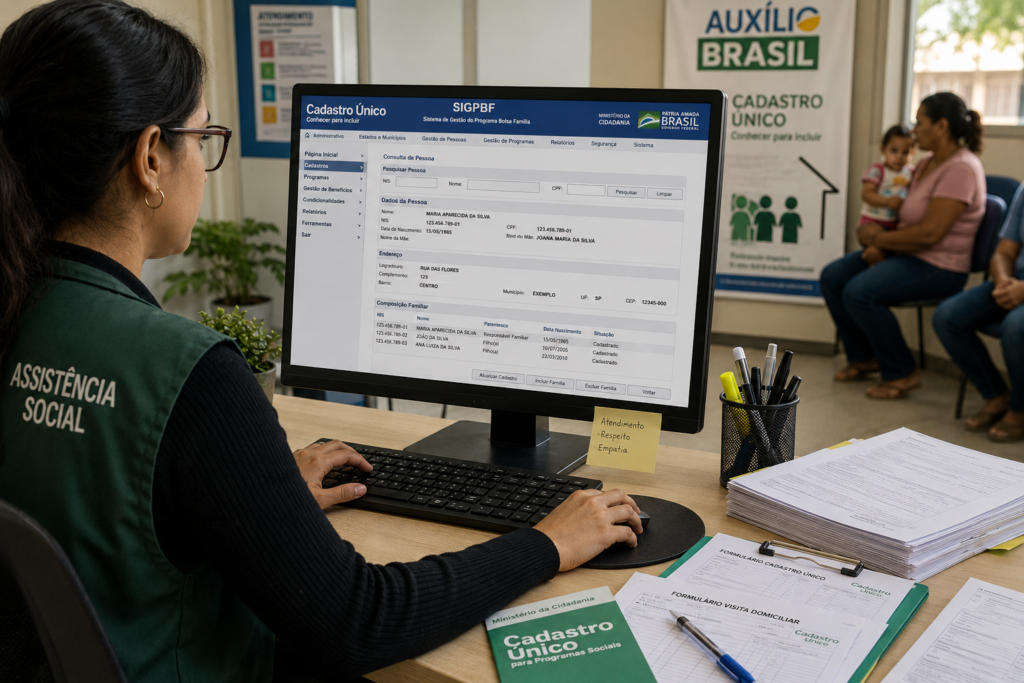 Como Atualizar os Dados no SIGPBF e Cadastro &Uacute;nico em 2026