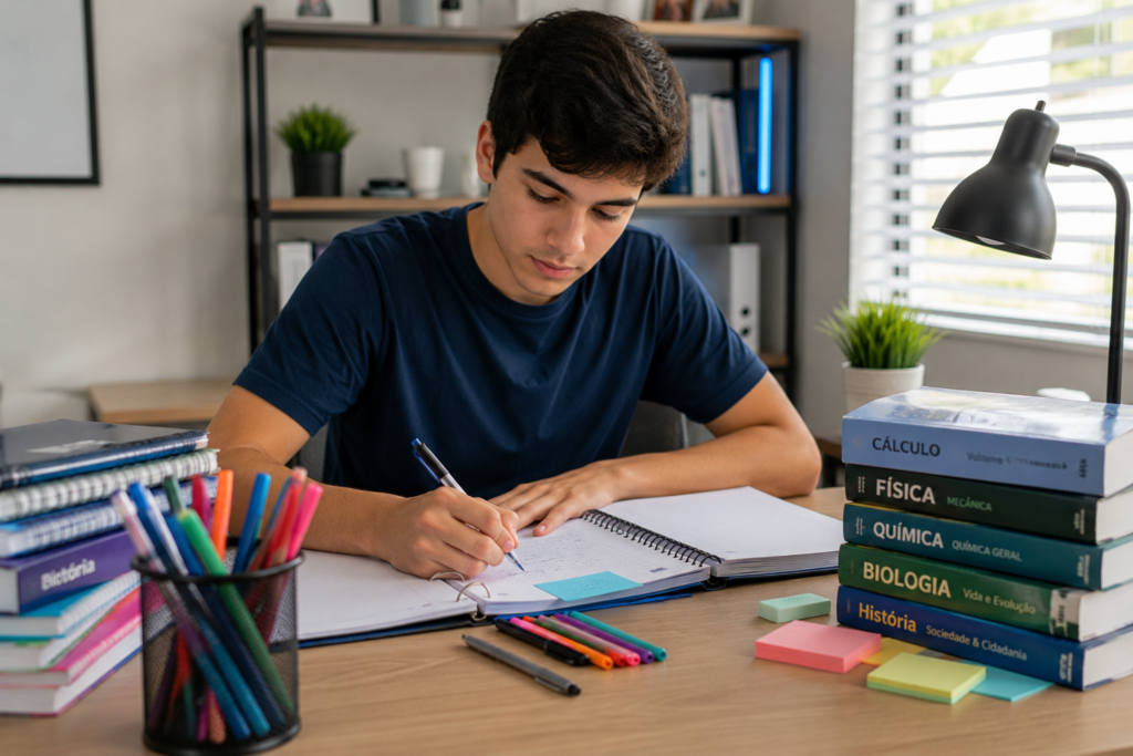 Qual Caderno Usar no Ensino M&eacute;dio?